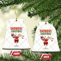 Santa Girls Christmas Ceramic Ornament - Wonder Print Shop