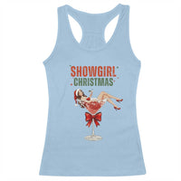 Santa Girls Christmas Racerback Tank Top - Wonder Print Shop