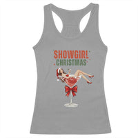 Santa Girls Christmas Racerback Tank Top - Wonder Print Shop