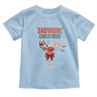 Santa Girls Christmas Toddler T Shirt - Wonder Print Shop