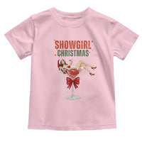 Santa Girls Christmas Toddler T Shirt - Wonder Print Shop