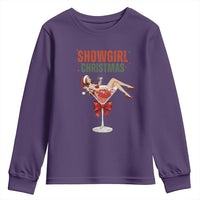 Santa Girls Christmas Youth Sweatshirt - Wonder Print Shop