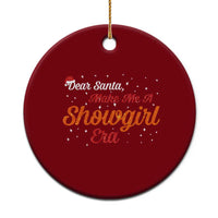 Santa Girls Christmas Ceramic Ornament Funny Trendy Quote - Wonder Print Shop