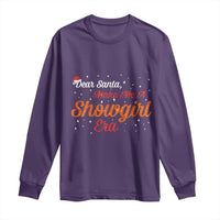 Santa Girls Christmas Long Sleeve Shirt Funny Trendy Quote - Wonder Print Shop