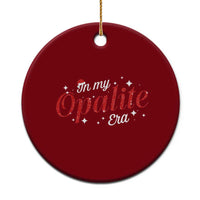 Santa Opalite Christmas Ceramic Ornament - Wonder Print Shop