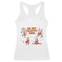 Funny Santa Girl Christmas Racerback Tank Top - Wonder Print Shop