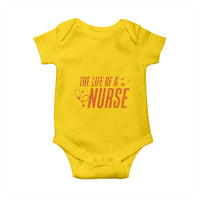 Funny Nurse Christmas Baby Onesie The Life Of A Nurse - Wonder Print Shop