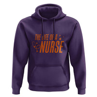 Funny Nurse Christmas Hoodie The Life Of A Nurse - Wonder Print Shop