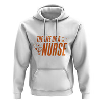 Funny Nurse Christmas Hoodie The Life Of A Nurse - Wonder Print Shop