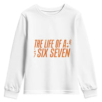 67 Six Seven Meme Youth Sweatshirt - Wonder Print Shop