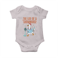 Funny Goose Nurse Christmas Baby Onesie The Life Of A Shownurrse - Wonder Print Shop