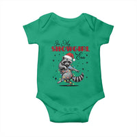Funny Raccoon Christmas Baby Onesie In My Costume Era Xmas - Wonder Print Shop