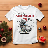 Funny Raccoon Christmas T Shirt In My Costume Era Xmas - Wonder Print Shop