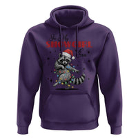 Funny Raccoon Christmas Hoodie In My Costume Era Xmas - Wonder Print Shop