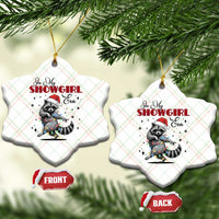 Funny Raccoon Christmas Ceramic Ornament In My Costume Era Xmas - Wonder Print Shop