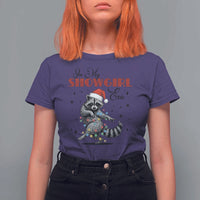 Funny Raccoon Christmas T Shirt For Women In My Costume Era Xmas - Wonder Print Shop