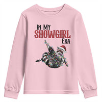 Funny Raccoon Christmas Youth Sweatshirt In My Costume Era - Wonder Print Shop