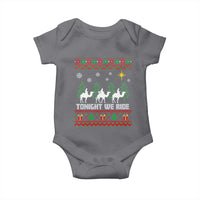 Tonight We Ride Baby Onesie Three Wise Men Nativity Scene Christmas - Wonder Print Shop