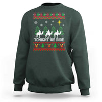 Tonight We Ride Sweatshirt Three Wise Men Nativity Scene Christmas - Wonder Print Shop