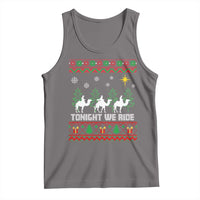 Tonight We Ride Tank Top Three Wise Men Nativity Scene Christmas - Wonder Print Shop