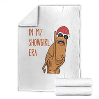 Marcus The Worm Christmas Meme Throw Blanket In My Costume Era - Wonder Print Shop