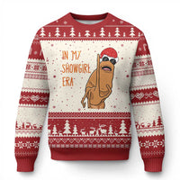 Marcus The Worm Xmas Meme Ugly Christmas Sweater In My Costume Era - Wonder Print Shop