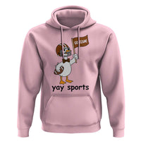 Silly Goose Football Hoodie Yays Sport - Wonder Print Shop