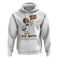 Silly Goose Football Hoodie Yays Sport - Wonder Print Shop