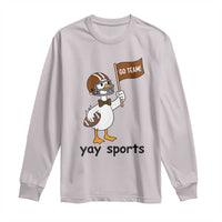 Silly Goose Football Long Sleeve Shirt Yays Sport - Wonder Print Shop