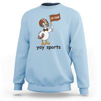 Silly Goose Football Sweatshirt Yays Sport - undefined