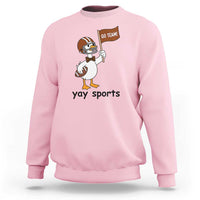 Silly Goose Football Sweatshirt Yays Sport - undefined