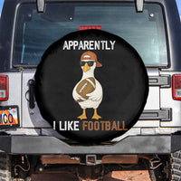 Funny Goose Football Spare Tire Cover Apparently I Like Football - Wonder Print Shop