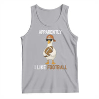 Funny Goose Football Tank Top Apparently I Like Football - Wonder Print Shop