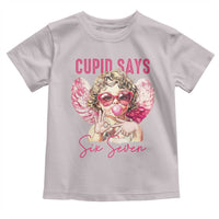 67 Valetines Toddler T Shirt Funny Cupid Says Six Seven - Wonder Print Shop
