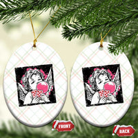 Funny 67 Valentines Ceramic Ornament Cupid Playing Cards Six Seven - Wonder Print Shop