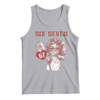 67 Valetines Meme Tank Top Funny Six Seven Valentines Day Heart - Wonder Print Shop