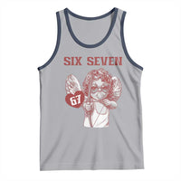 67 Valetines Meme Tank Top Funny Six Seven Valentines Day Heart - Wonder Print Shop