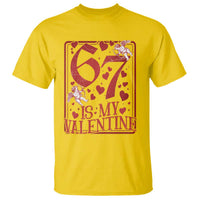 67 Valentines Playing Card T Shirt Funny Six Seven Relationship Meme - Wonder Print Shop