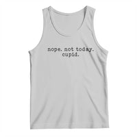 Nope Not Today Cupid Tank Top Funny Valentine Sarcastic - Wonder Print Shop