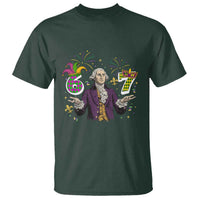 67 Mardi Gras T Shirt Funny Six Seven George Washington Meme