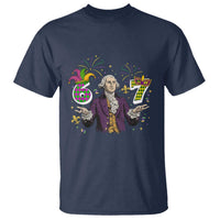 67 Mardi Gras T Shirt Funny Six Seven George Washington Meme