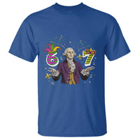 67 Mardi Gras T Shirt Funny Six Seven George Washington Meme