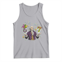 67 Mardi Gras Tank Top Funny Six Seven George Washington Meme