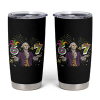 67 Mardi Gras Tumbler Cup Funny Six Seven George Washington Meme