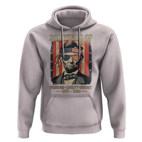 Abraham Lincoln Freedom Retro Hoodie 250 Years of Freedom Liberty History