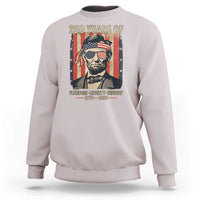 Abraham Lincoln Freedom Retro Sweatshirt 250 Years of Freedom Liberty History
