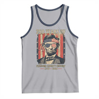 Abraham Lincoln Freedom Retro Tank Top 250 Years of Freedom Liberty History
