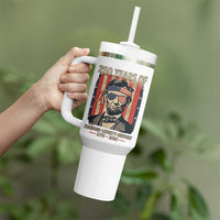 Abraham Lincoln Freedom Retro Tumbler With Handle 250 Years of Freedom Liberty History