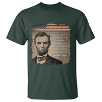 Abraham Lincoln Quote T Shirt American History Teacher School Presidents Day