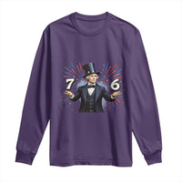 Abraham Lincoln Quote Long Sleeve Shirt American History Presidents Day